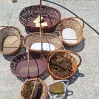 سبد حصیری