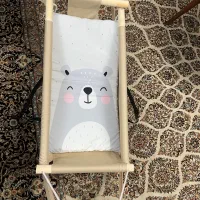 گهواره آسایش به همراه پشه بند، تشک و ساک