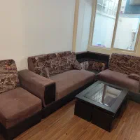 مبل ۶ نفره با میز و کناره