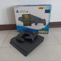 ps4 اسلیم دو دسته اصلی یک ترابایت فول گیم