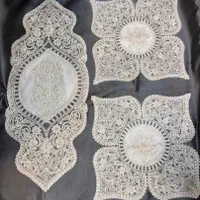 رومیزی دانتل ترکیه برندسلینس جلو مبل عسلی عمده وتک