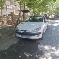 پژو 206 تیپ 5 مدل 83 رنگ سفید
