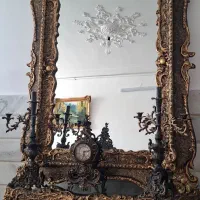 آینه و شمعدان
