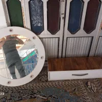 میز اینه چرا غ دار