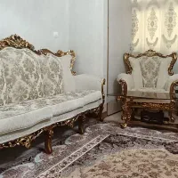 مبل استیل و کلاسیک 9نفره کاملاسالم مناسب جهیزیه