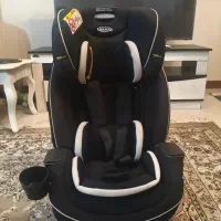 صندلی ماشین کودک گراکو مدل slimfit LX Black