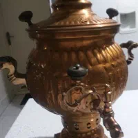 سماور ذغالی سنتی مسی نو