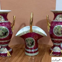 گلدانهای چینی زیباو چشم نواز.ساعت،لطفاً ورق بزنید