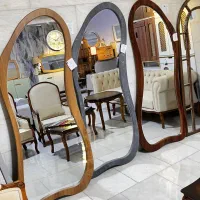 آینه قدی دفرمه چوب روس زرکالا-با رنگ بندی -اقساط