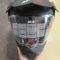 کلاه کاسکت ادونچری مدل x فیبر کربن برند MA2