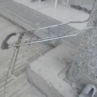 ترک فلزی دو چرخه و گلگیر عقب موتور
