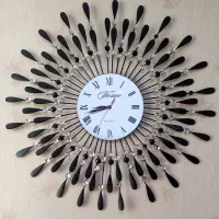 ساعت دیواری کریستالی
