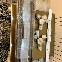 چهار عدد قاب مهتابی و اویز لامپ