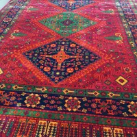 فرش طرح ابریشمی خوش رنگ
