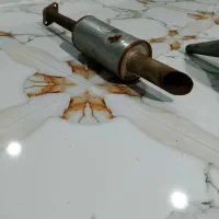 اگزوز حرفه ای با قیف بزرگ طوری دار