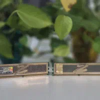 ۲ عدد رم کامپیوتر کلکسیونیPC۲ ۶۴۰۰ گلد DDR2