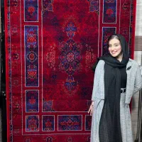 فرش آرین ۷۰۰شانه سرمه ای لاکی ۱۲و۹و۶ متری قالیچه