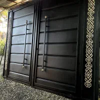 کلاسیک ، نورد ، سی ان سی  درب حفاظ نیزه حیاط
