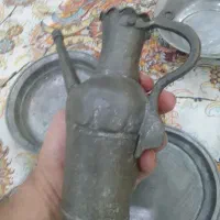سرویس سیسمونی مسی قدیمی دستساز