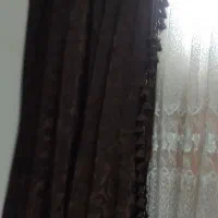 شال پرده و حریر طرح دار
