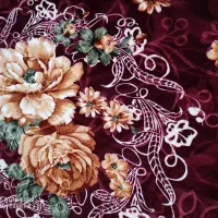 یک پتو دونفره دولایه دو رو گل برجسته درجه یک