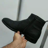 نیم بوت مشکی ۴۵ دستساز