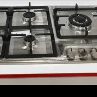 اجاق گاز رومیزی صفحه ای6002R شعله بغل/وسط هود سینک
