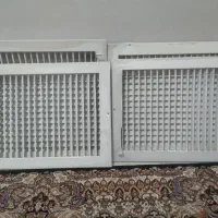 دریچه کانال کولر آبی فلزی