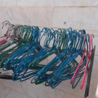 چوب لباسی فلزی روکش دار و پلاستیکی