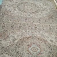دو عدد رو فرشی نادر بافت یزد ۶ متری