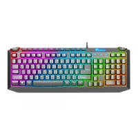 موس هیسکا mog310 کیبورد گرین gk701 rgb