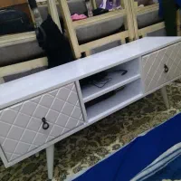 میز تلویزیون ام دی اف سفید