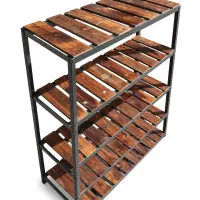 استند طبقاتی ، قفسه چوب و اهن ، رگال طبقاتی