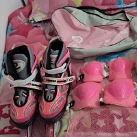 کفش اسکیتی فری سایز صورتی