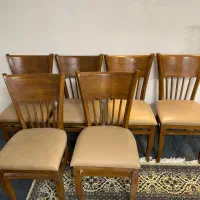 ۶ عدد صندلی غذاخوری