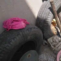 سه عدد تایر نیسان عقب