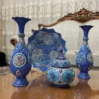 سرویس ظروف مینا درحد نو