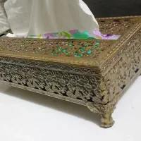 جا دستمالی فلزی