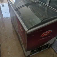 یخچال بستنی  یخچال ایستاده تک درب ویترینی