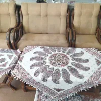 فروش مبلمان هشت نفره همراه با میز و عسلی