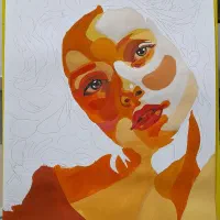 تبدیل‌عکس‌چهره‌به‌طراحی‌اکلریک‌دیجیتالی