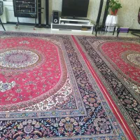 دو تخته فرش لاکی دوازده متری سالم و تمیز