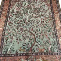 فرش ابریشم خاص کلکسیونی