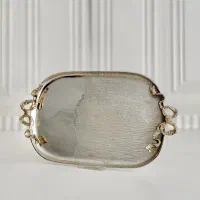 سینی الیاژی طرح گل