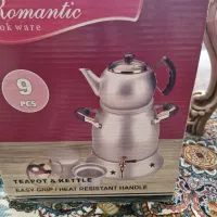 سرویس ۹ تیکه کتری وقوری اکبند