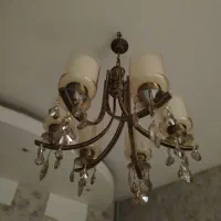 لوستر برنجی وارداتی