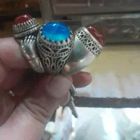 انگشتر نقره  عقیق