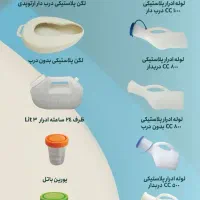 لگن بیمار،ظرف24ساعته،لوله ادرار،یورین باتل، رسیور