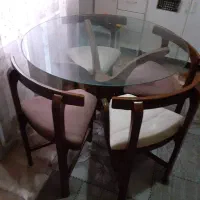 ست مبل هفت نفره + ناهارخوری چهارنفره