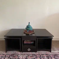 میز جلو میری همراه با ۴ عسلی